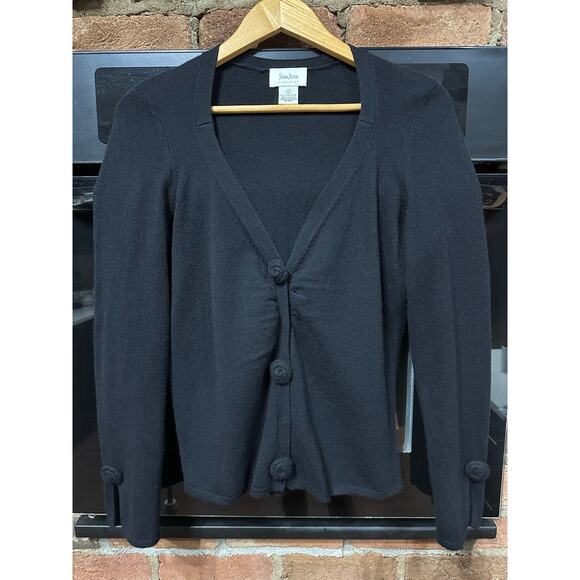 Neiman Marcus Vtg Cashmere Cardigan Button Front Black L
Feminine Old Money - Picture 9 of 14